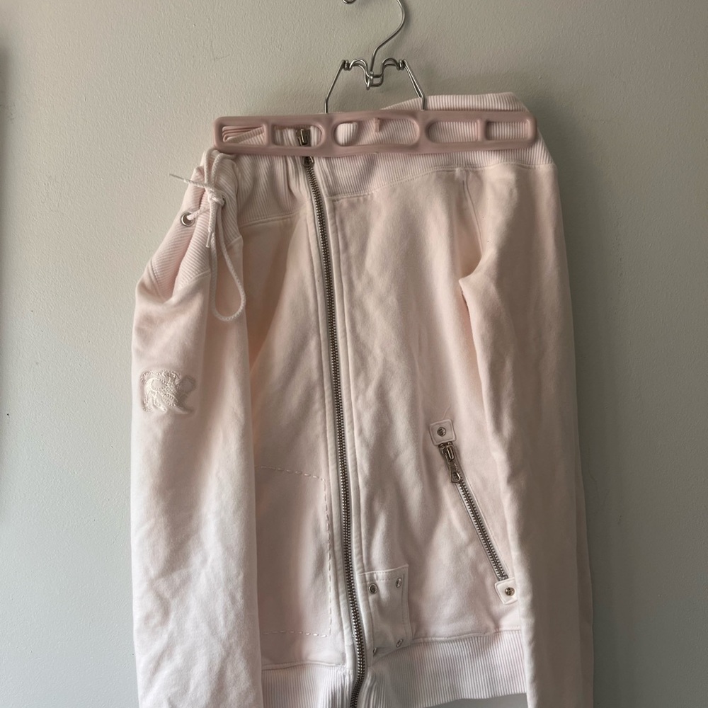Parasuco White Zip-Up Jacket
